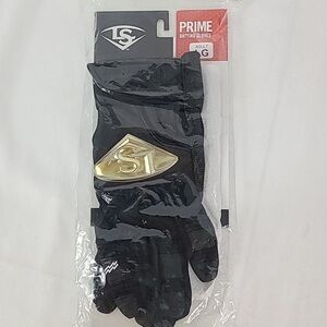 Prime Batting Gloves - Black and Gold